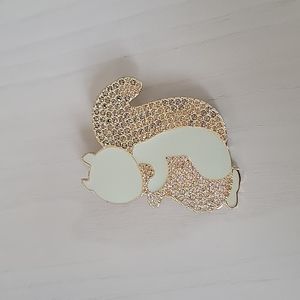 Swarovski Midori squirrel brooch